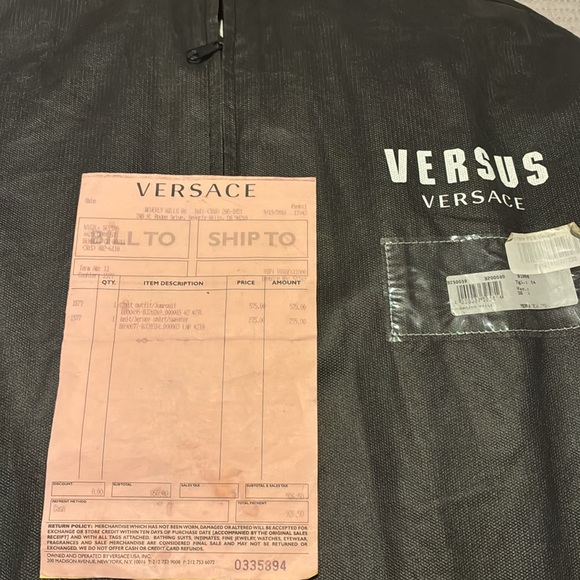 Versus by Versace Stunning sleeveless mini dress with gold hardware . - Picture 4 of 10